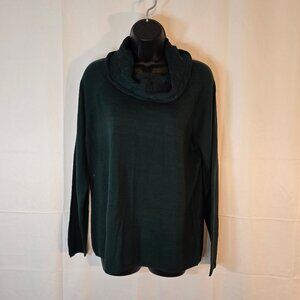 Dark Green Cowlneck Sweater